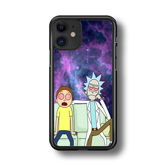 Rick and Morty Stars iPhone 11 Case