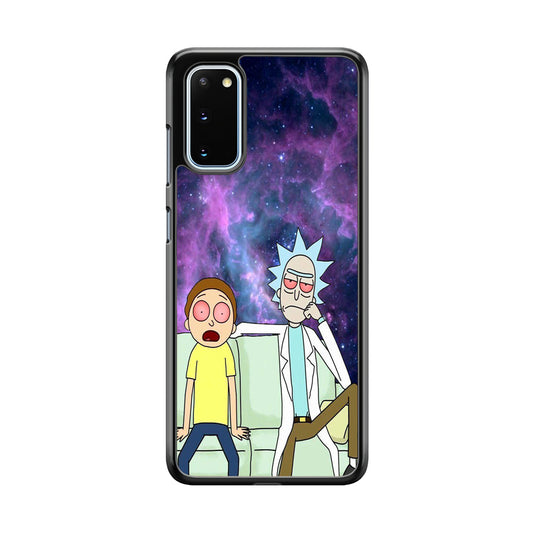 Rick and Morty Stars Samsung Galaxy S20 Case