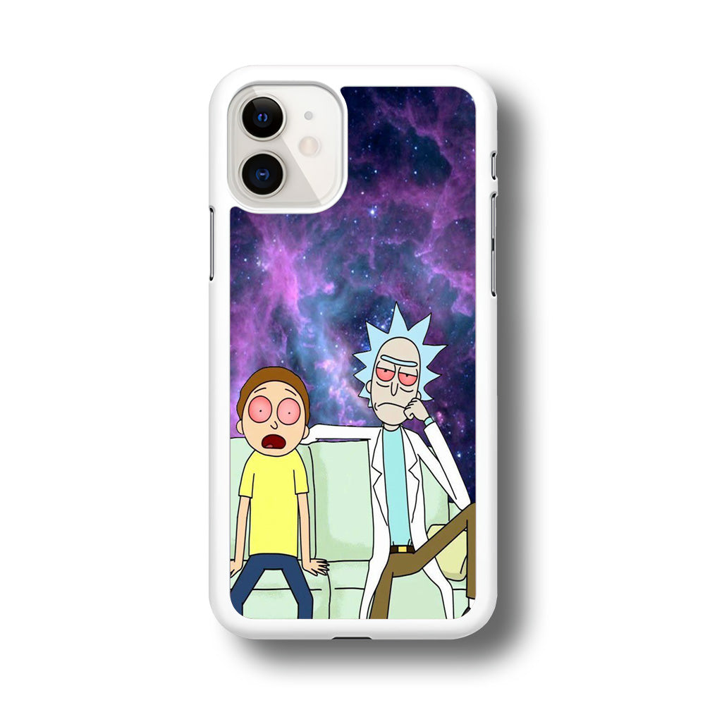 Rick and Morty Stars iPhone 11 Case