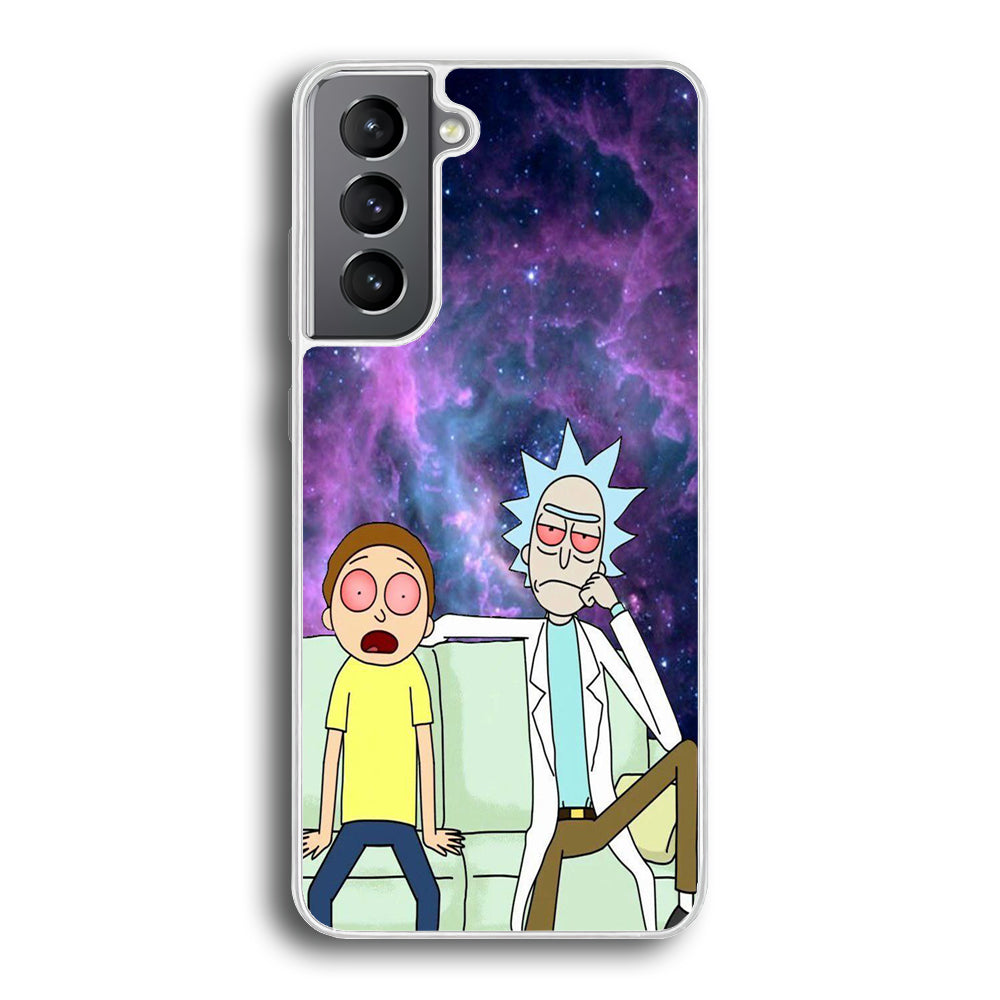 Rick and Morty Stars Samsung Galaxy S21 Case
