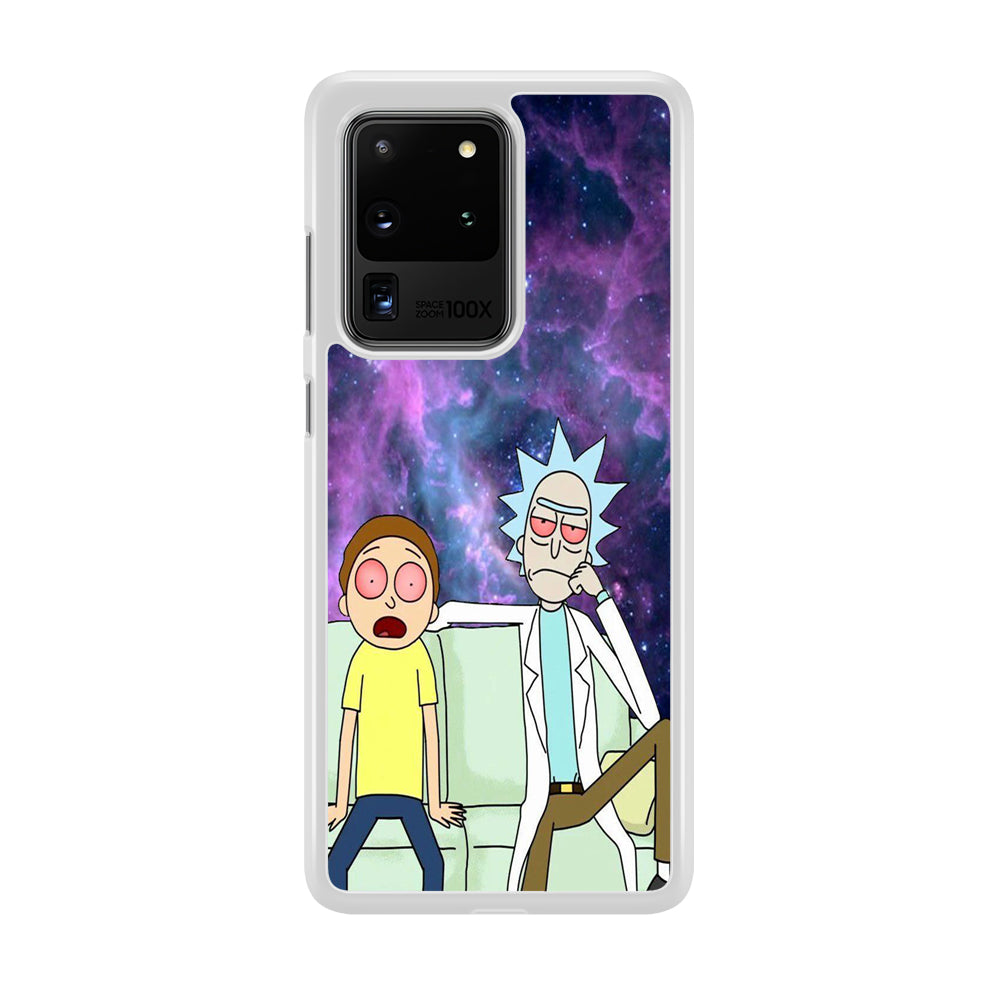 Rick and Morty Stars Samsung Galaxy S20 Ultra Case
