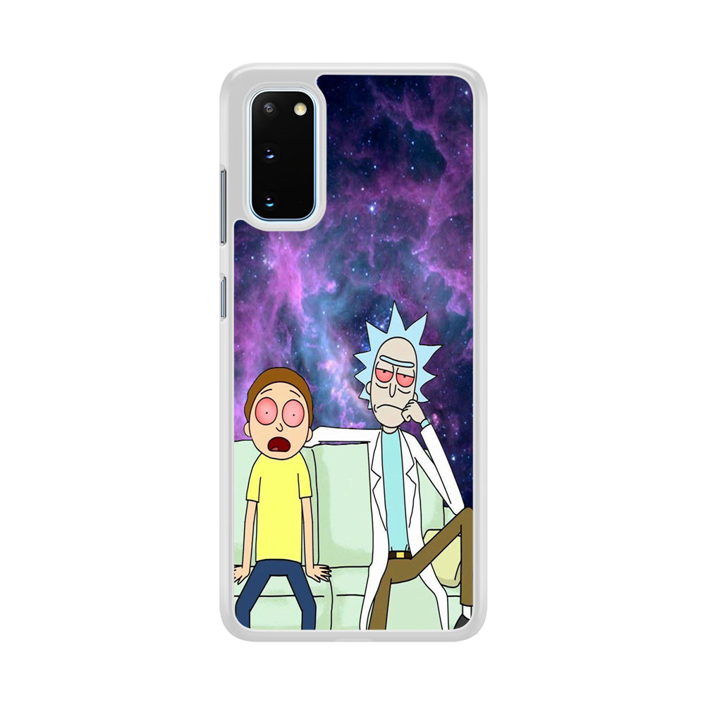 Rick and Morty Stars Samsung Galaxy S20 Case