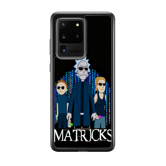 Rick and Morty The Matricks Samsung Galaxy S20 Ultra Case