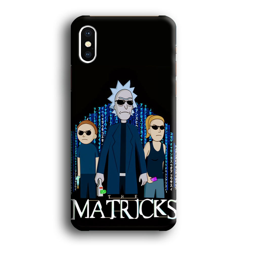 Rick and Morty The Matricks iPhone XS Case