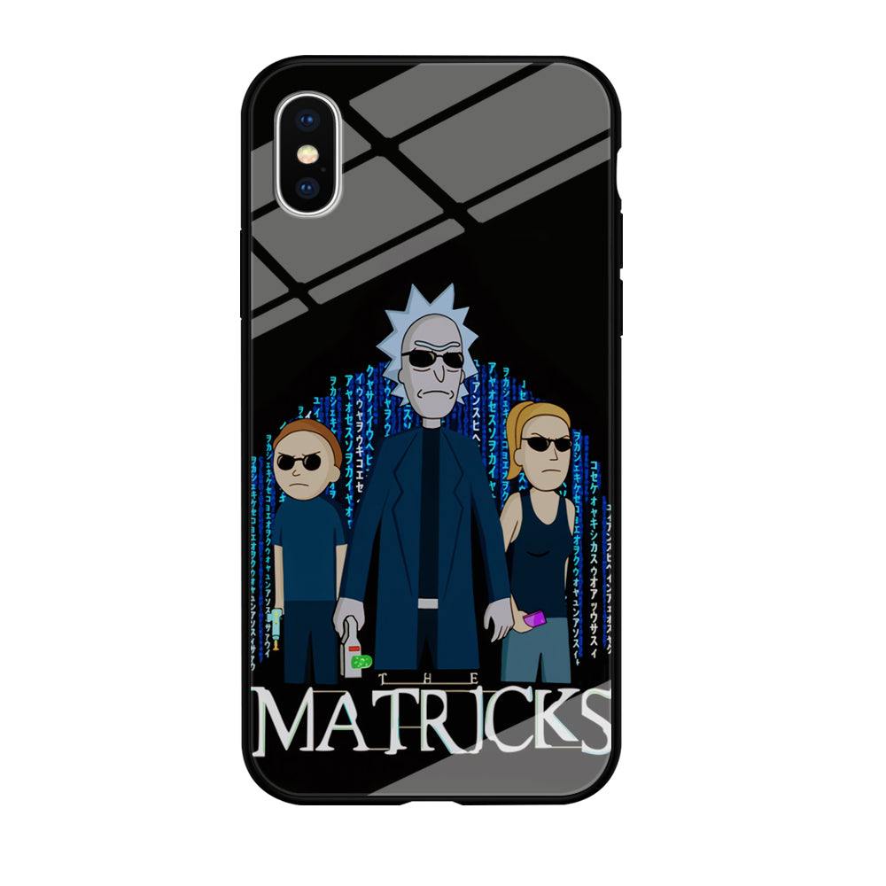 Rick and Morty The Matricks iPhone XS Case