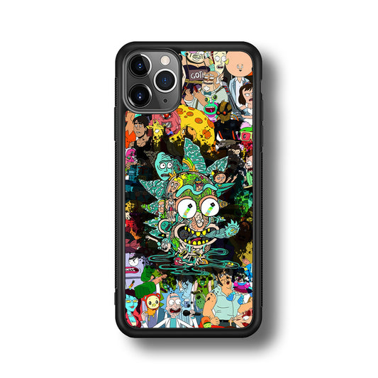 Rick and Morty Thoughts Inside People iPhone 11 Pro Case