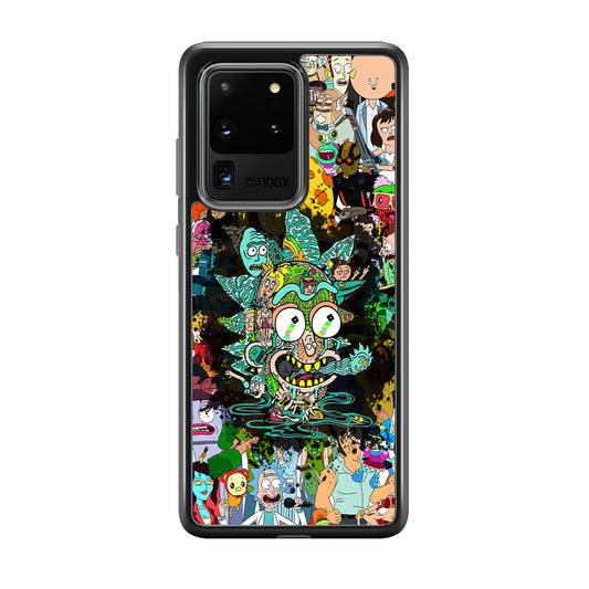 Rick and Morty Thoughts Inside People Samsung Galaxy S20 Ultra Case