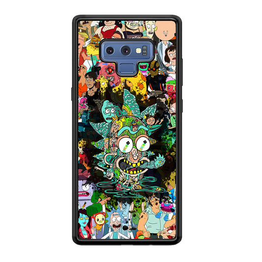 Rick and Morty Thoughts Inside People Samsung Galaxy Note 9 Case
