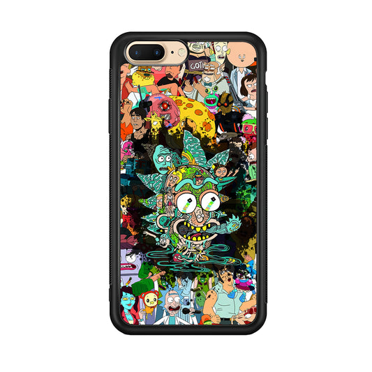 Rick and Morty Thoughts Inside People iPhone 8 Plus Case