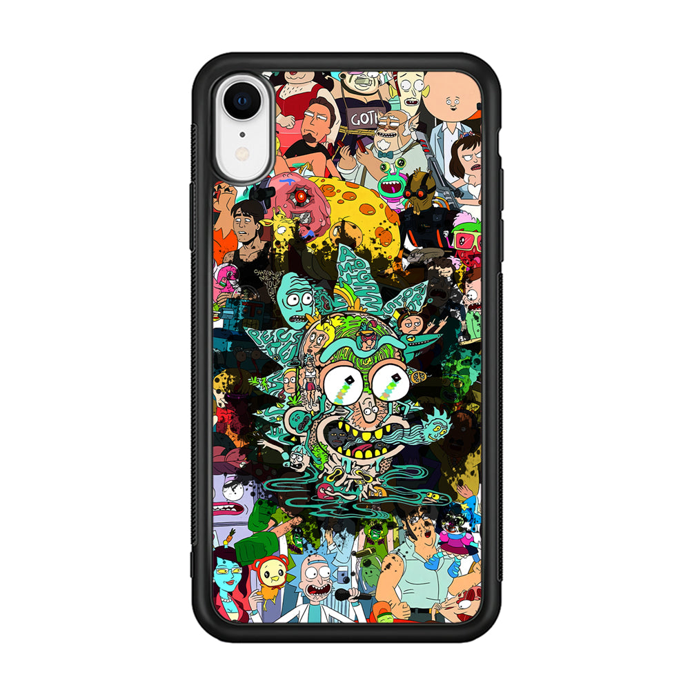 Rick and Morty Thoughts Inside People iPhone XR Case