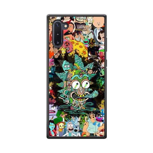 Rick and Morty Thoughts Inside People Samsung Galaxy Note 10 Case