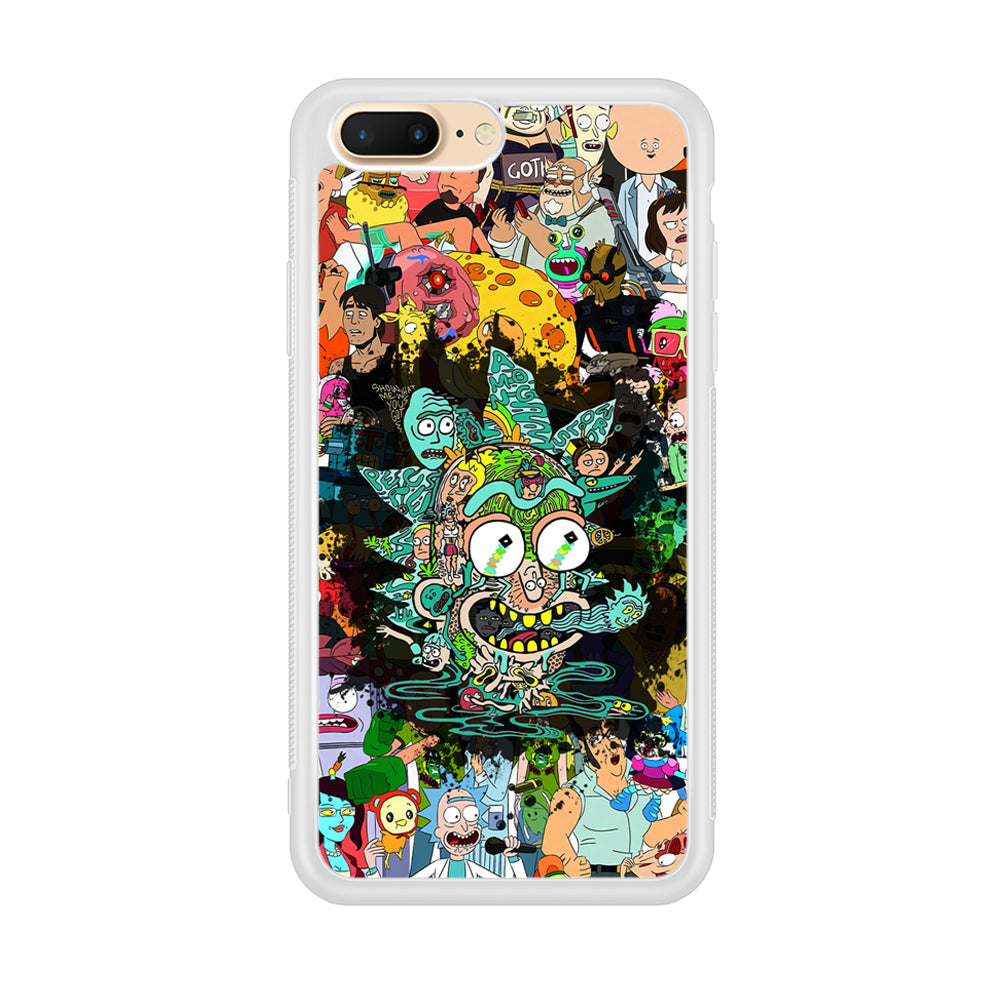 Rick and Morty Thoughts Inside People iPhone 8 Plus Case