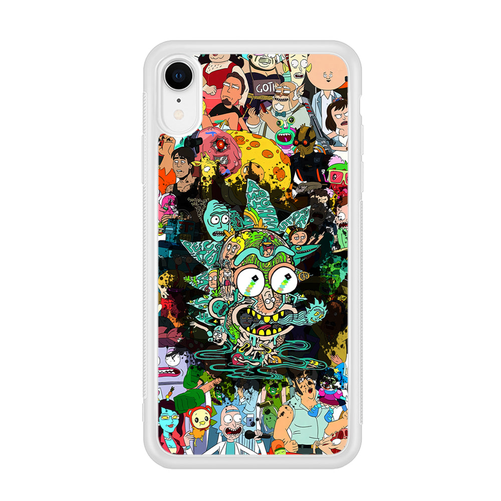 Rick and Morty Thoughts Inside People iPhone XR Case