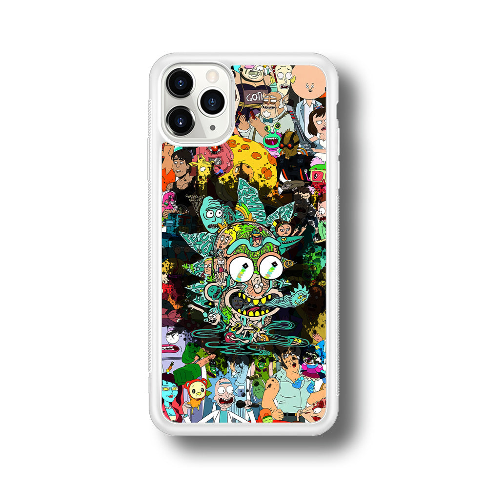Rick and Morty Thoughts Inside People iPhone 11 Pro Case