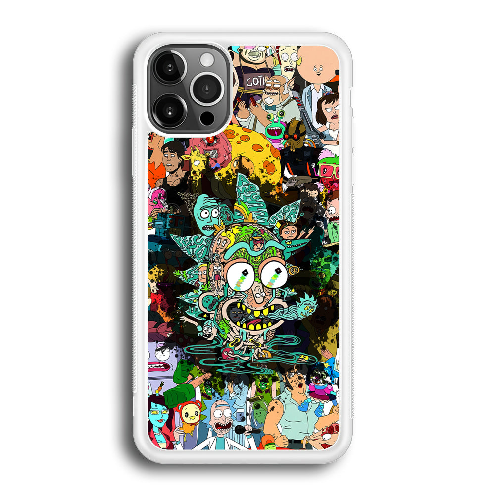 Rick and Morty Thoughts Inside People iPhone 12 Pro Case