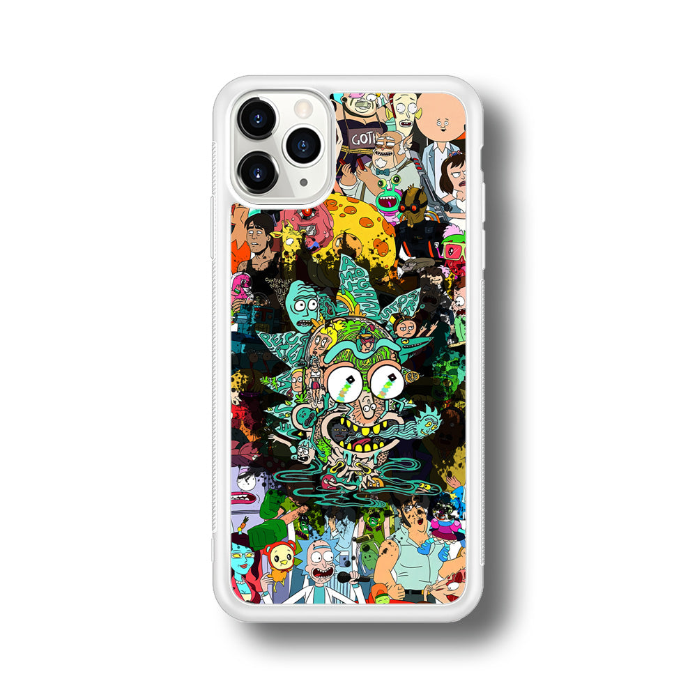 Rick and Morty Thoughts Inside People iPhone 11 Pro Max Case