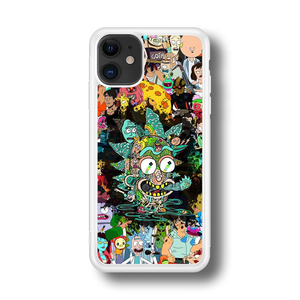Rick and Morty Thoughts Inside People iPhone 11 Case