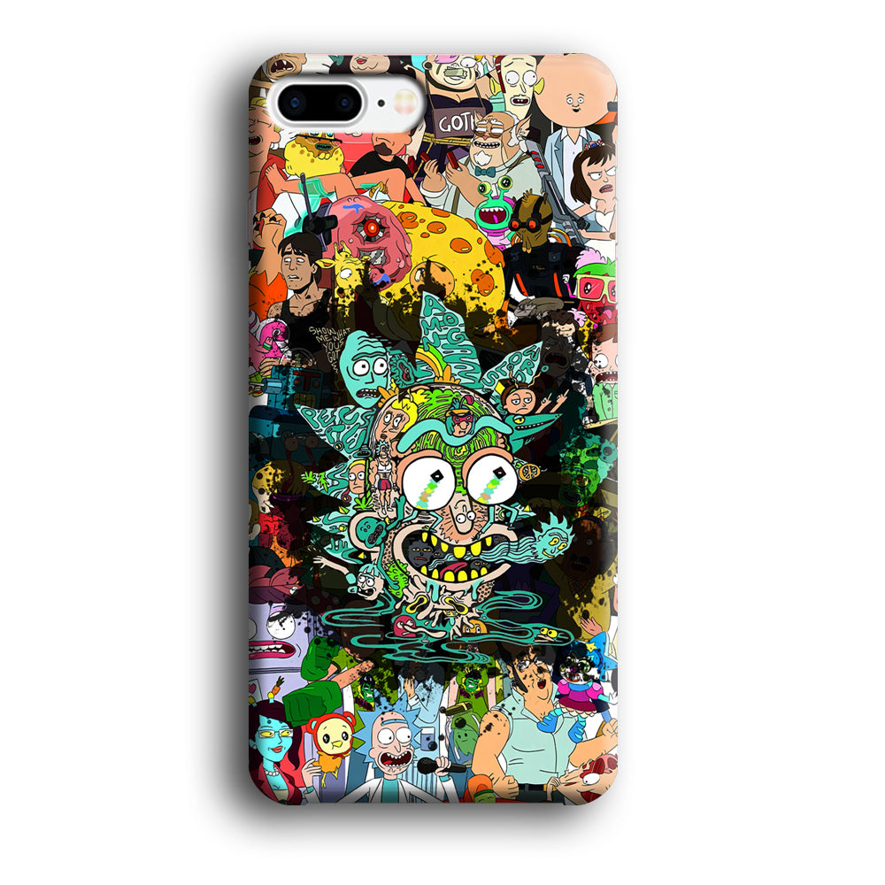 Rick and Morty Thoughts Inside People iPhone 8 Plus Case