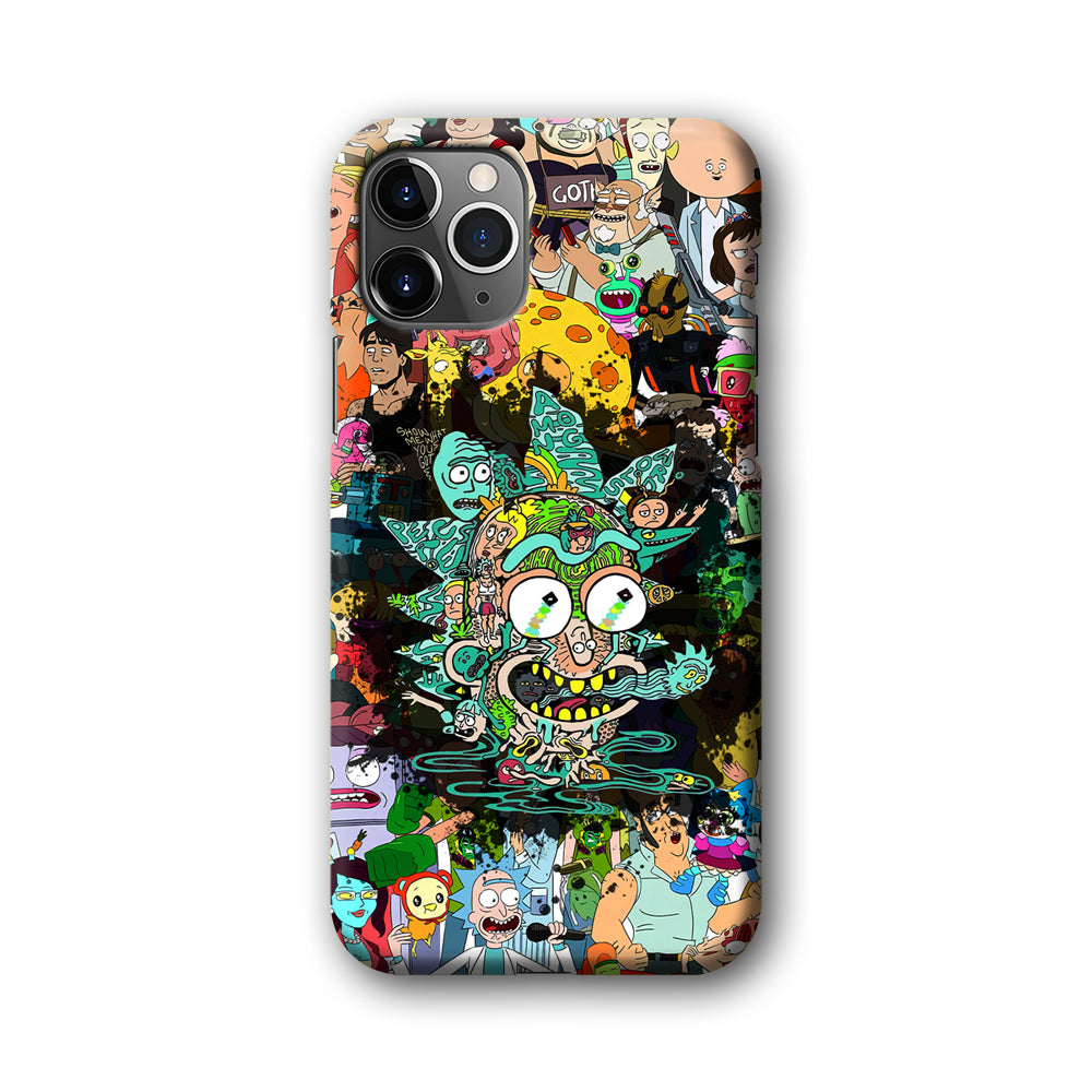 Rick and Morty Thoughts Inside People iPhone 11 Pro Max Case