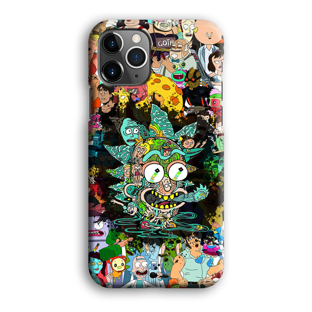 Rick and Morty Thoughts Inside People iPhone 12 Pro Case