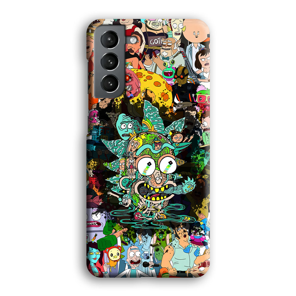 Rick and Morty Thoughts Inside People Samsung Galaxy S21 Case