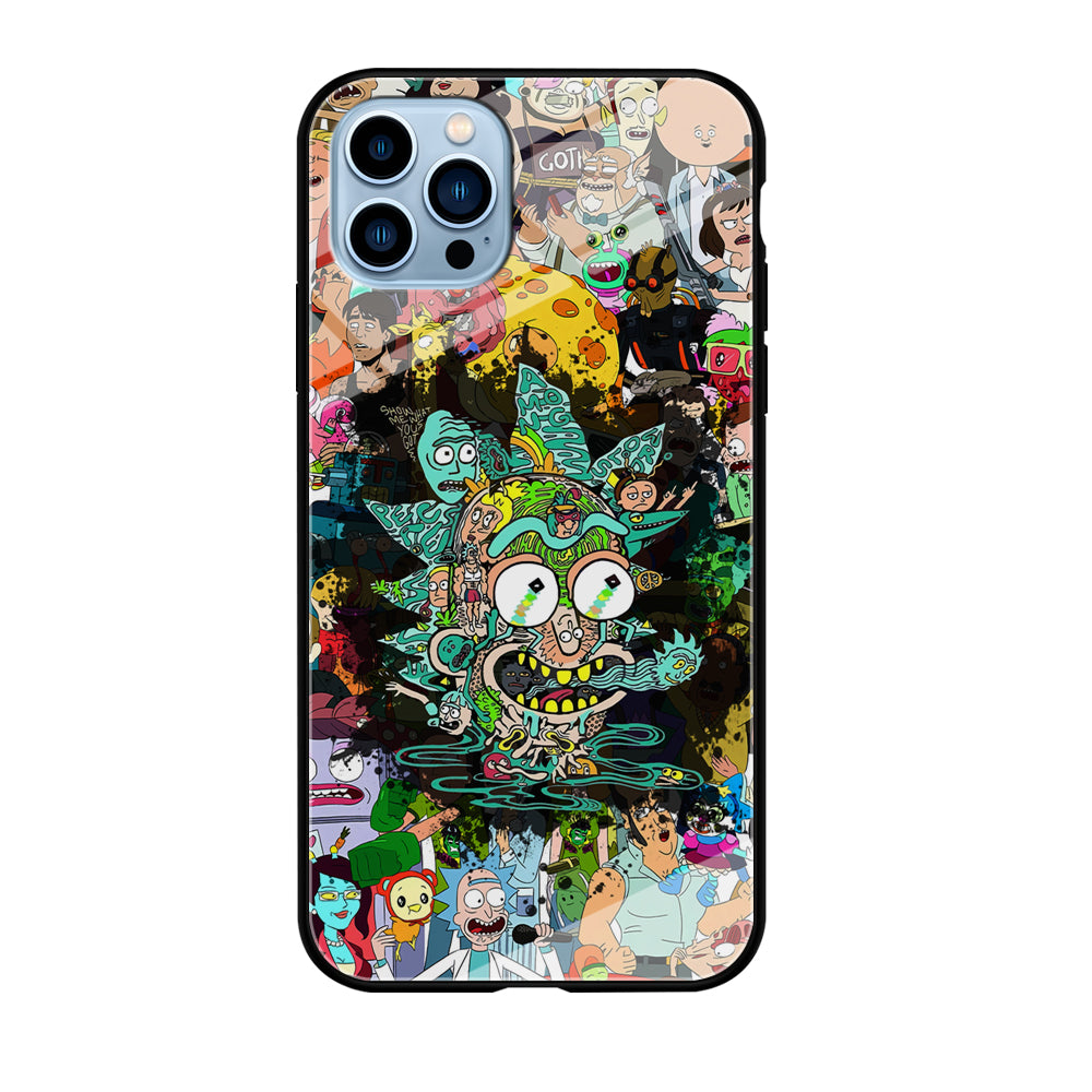 Rick and Morty Thoughts Inside People iPhone 12 Pro Case