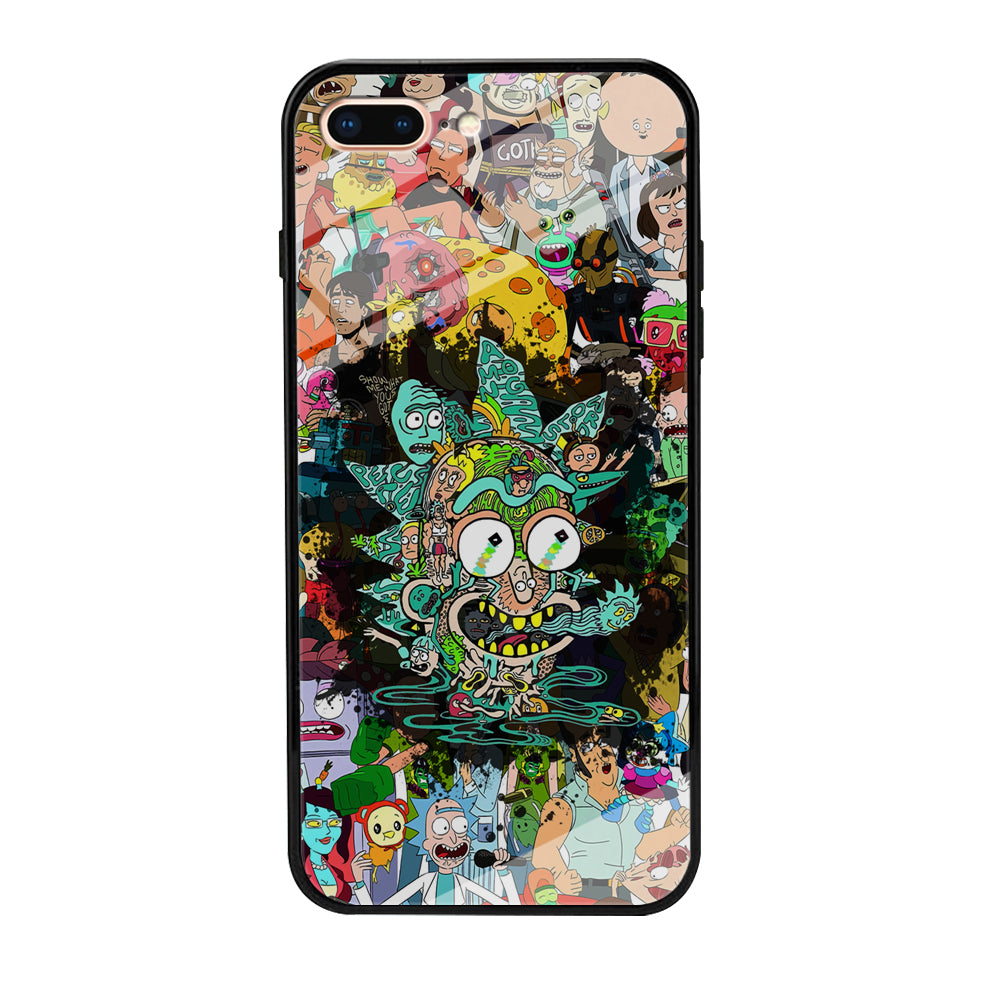 Rick and Morty Thoughts Inside People iPhone 8 Plus Case