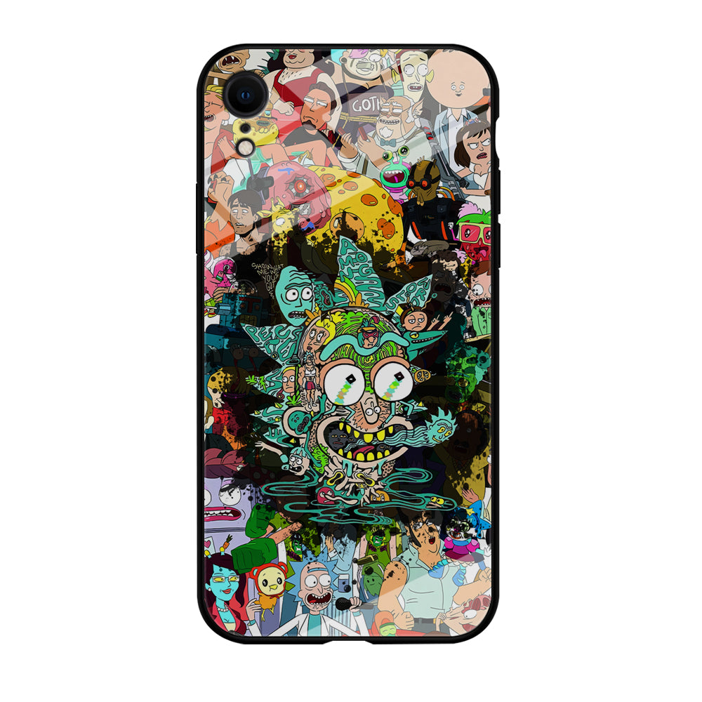 Rick and Morty Thoughts Inside People iPhone XR Case