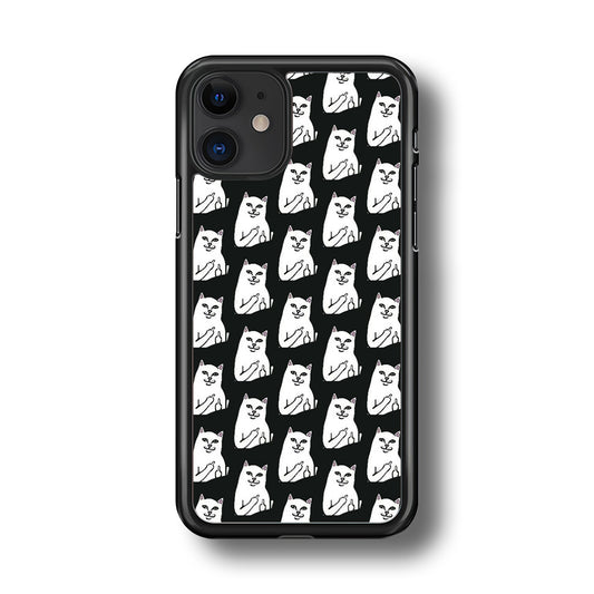 Rip N Dip Doodle In Black iPhone 11 Case - Ezzystore
