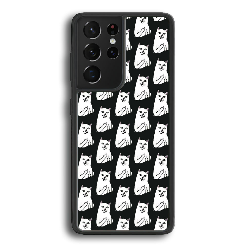 Rip N Dip Doodle In Black Samsung Galaxy S21 Ultra Case - Ezzystore