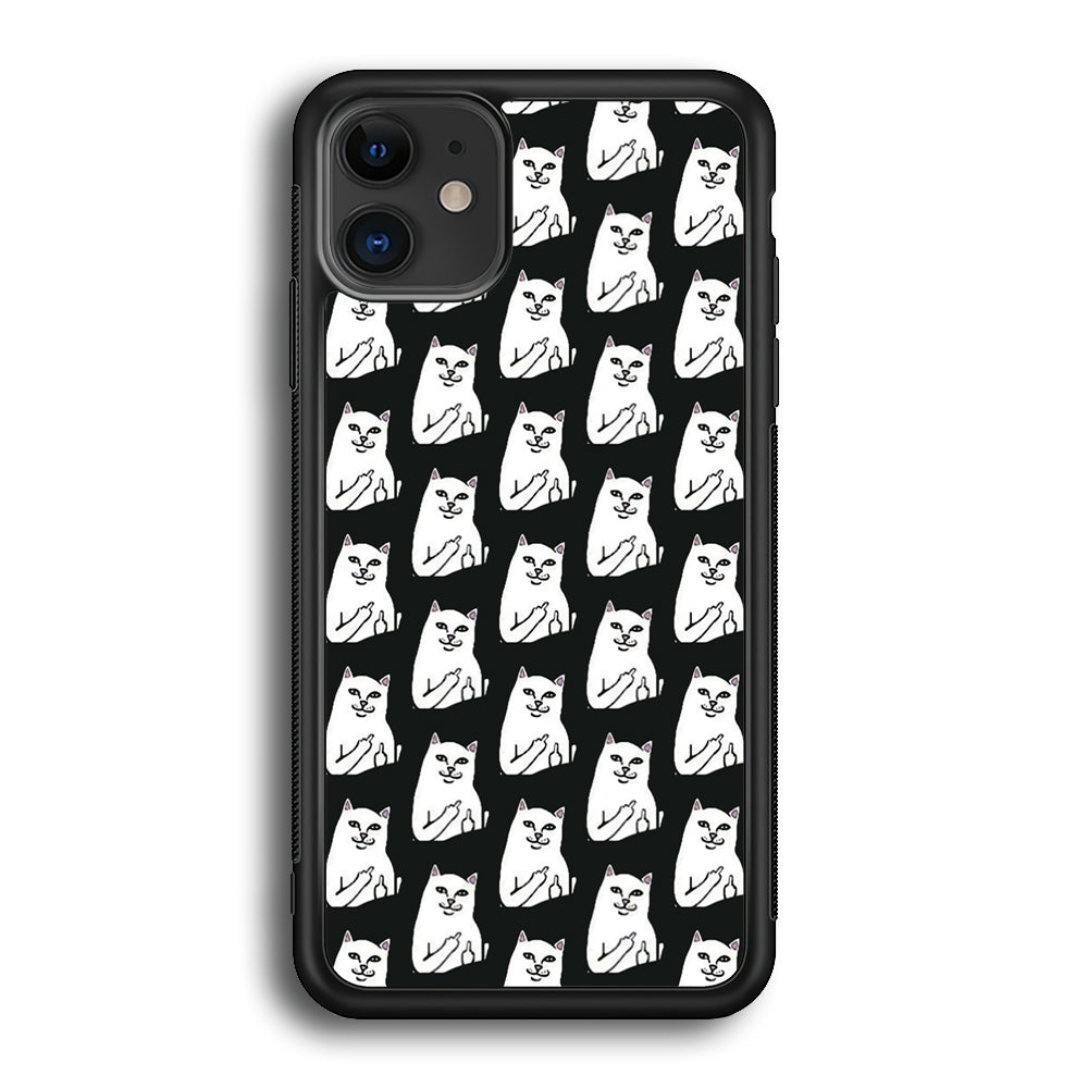 Rip N Dip Doodle In Black iPhone 12 Case - Ezzystore