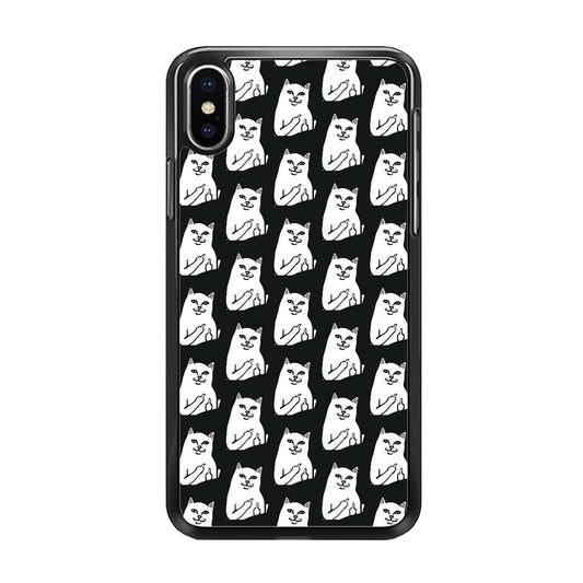 Rip N Dip Doodle In Black iPhone X Case - Ezzystore