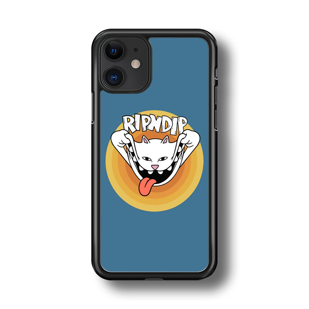 Rip N Dip Smile In Blue iPhone 11 Case - Ezzystore