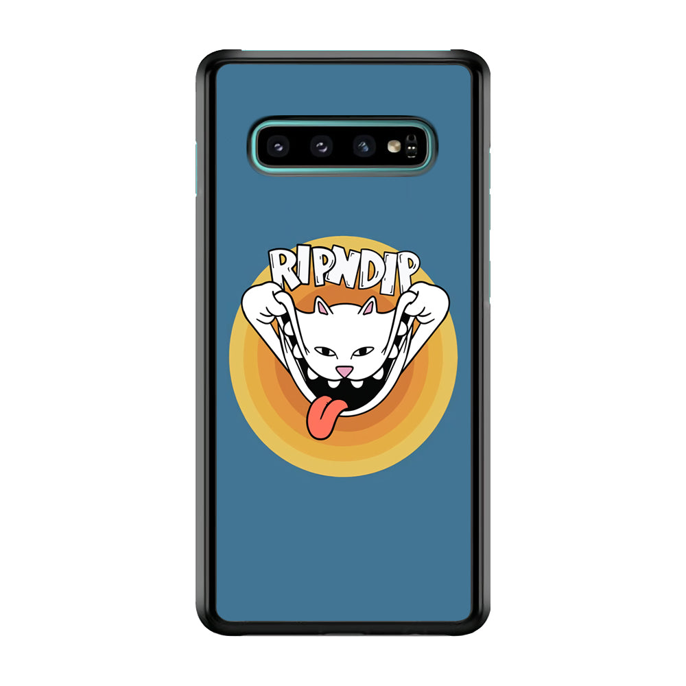 Rip N Dip Smile In Blue Samsung Galaxy S10 Plus Case - Ezzystore