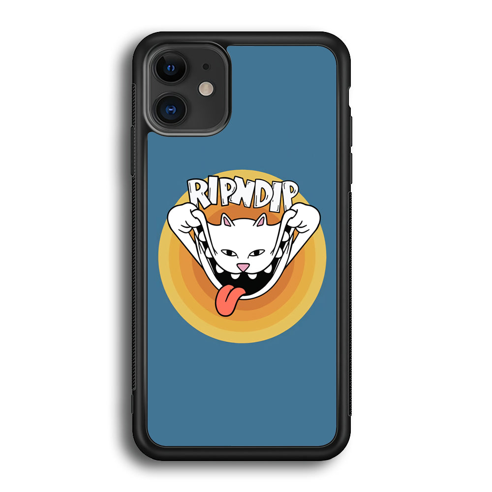 Rip N Dip Smile In Blue iPhone 12 Case - Ezzystore