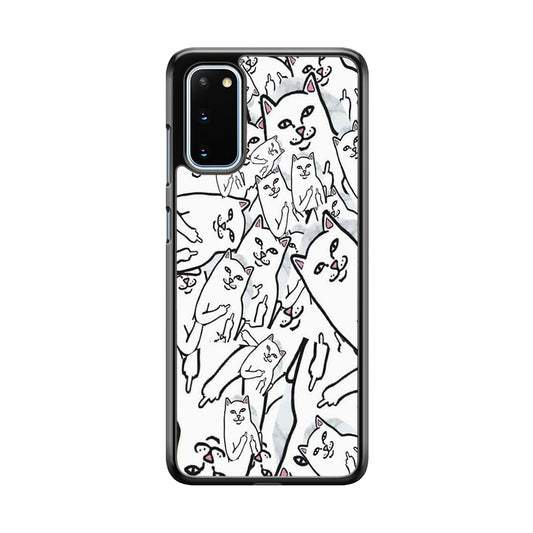 Rip N Dip Doodle White Samsung Galaxy S20 Case - Ezzystore