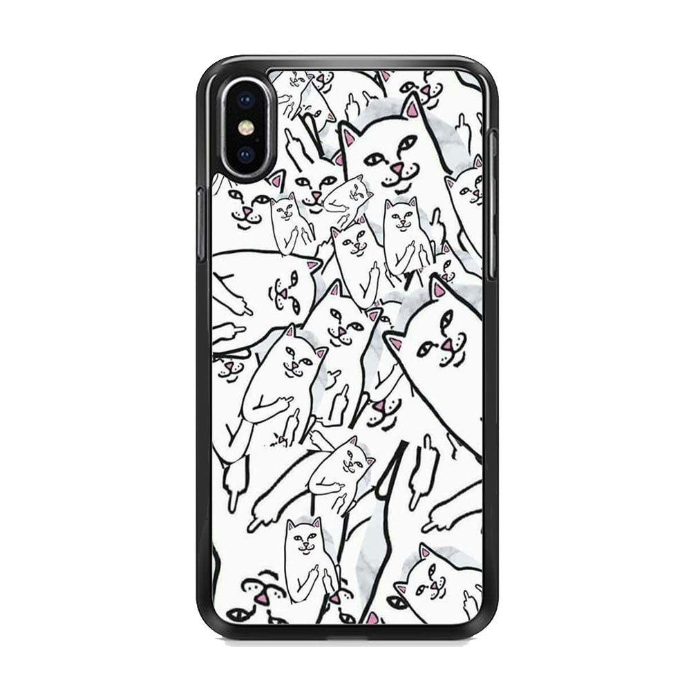 Rip N Dip Doodle White iPhone Xs Max Case - Ezzystore