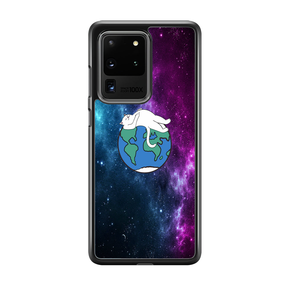 Rip N Dip Earth In Galaxy Samsung Galaxy S20 Ultra Case - Ezzystore