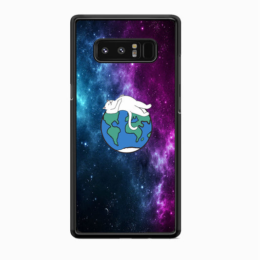 Rip N Dip Earth In Galaxy Samsung Galaxy Note 8 Case - Ezzystore