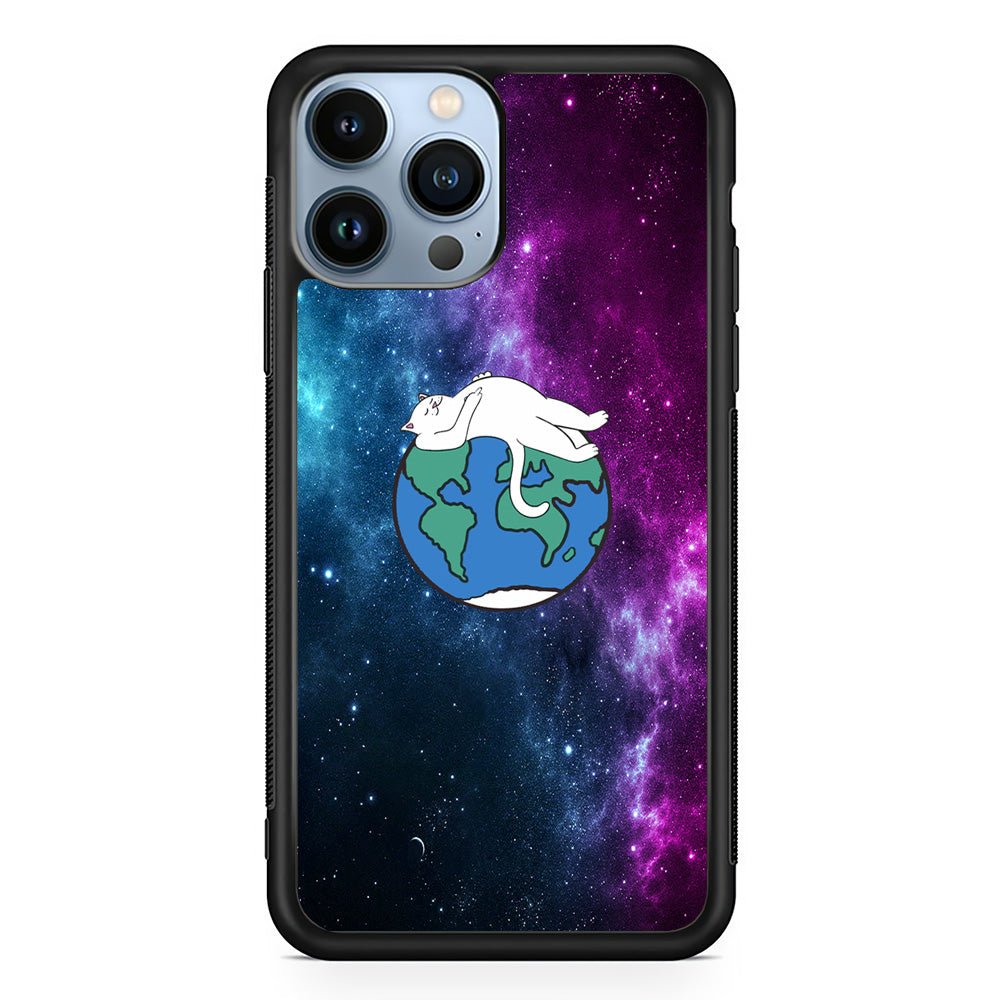 Rip N Dip Earth In Galaxy iPhone 13 Pro Case - Ezzystore