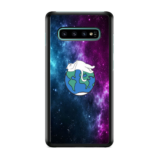 Rip N Dip Earth In Galaxy Samsung Galaxy S10 Plus Case - Ezzystore