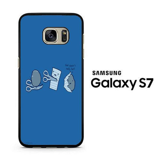 Rock Paper Scissors Blue Samsung Galaxy S7 Case - ezzyst