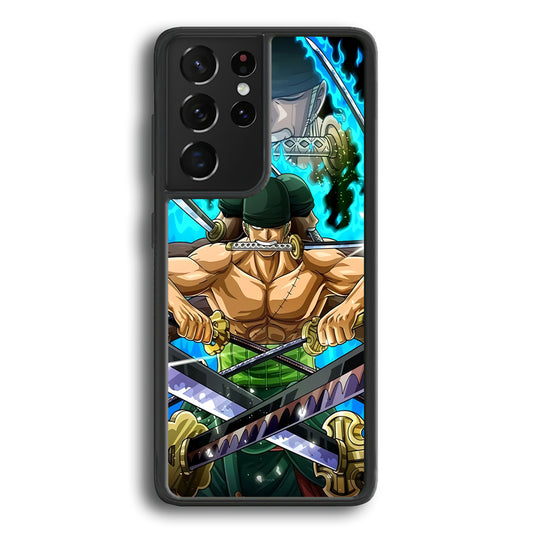 Roronoa Zoro One Piece Samsung Galaxy S21 Ultra Case