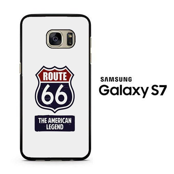 Route 66 Simple Logo Samsung Galaxy S7 Case