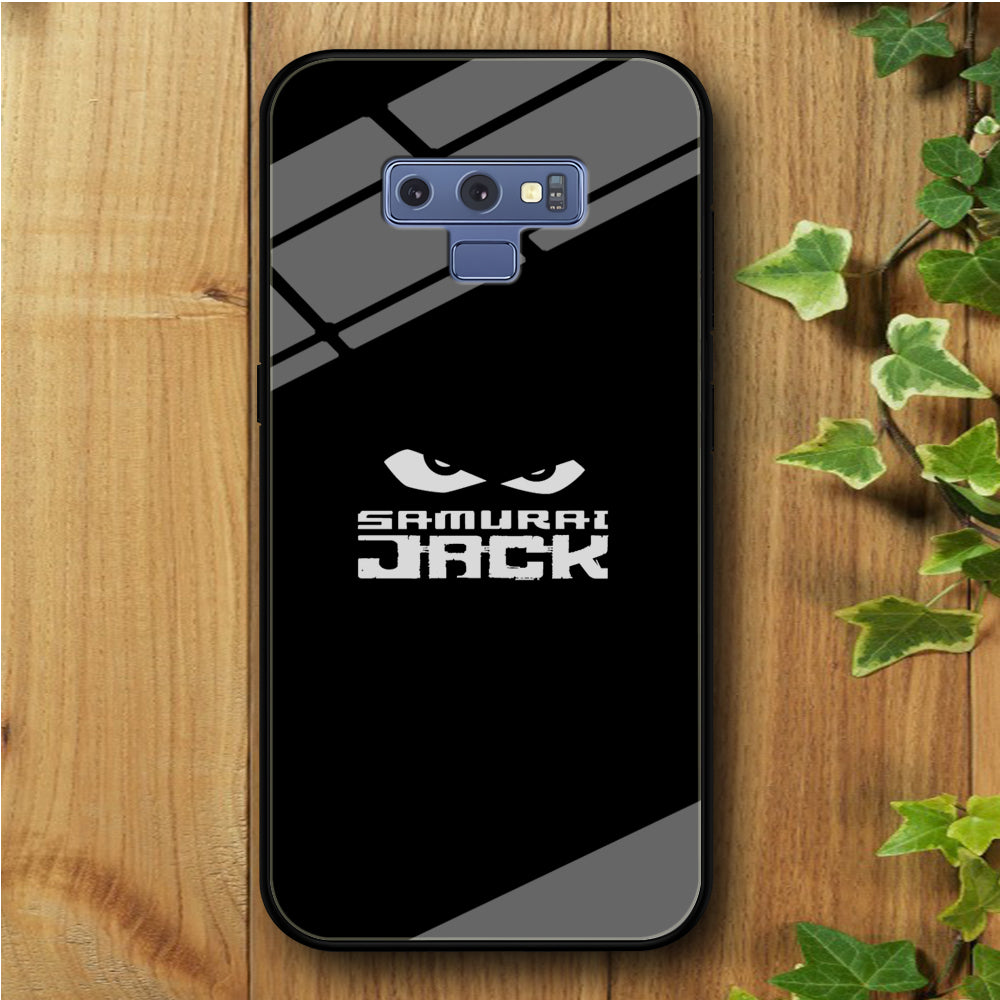 Samurai Jack Black Samsung Galaxy Note 9 Tempered Glass Case