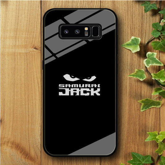 Samurai Jack Black Samsung Galaxy Note 8 Tempered Glass Case