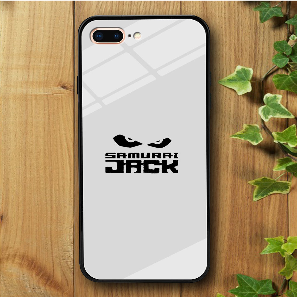 Samurai Jack White iPhone 7 Plus Tempered Glass Case