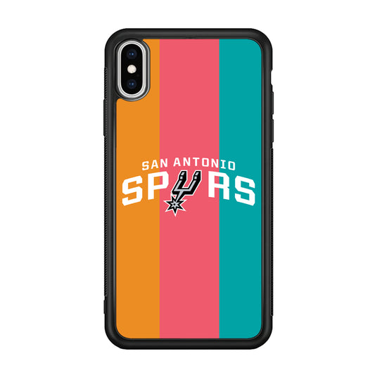 San Antonio Spurs NBA Team iPhone XS Case
