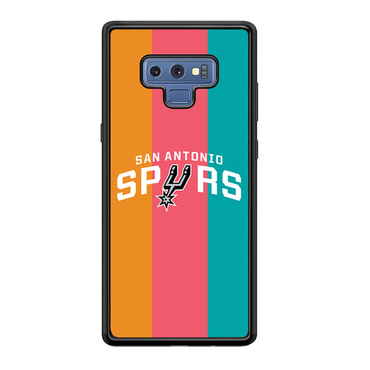 San Antonio Spurs NBA Team Samsung Galaxy Note 9 Case