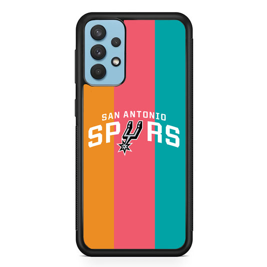 San Antonio Spurs NBA Team Samsung Galaxy A32 Case
